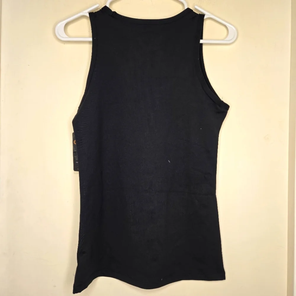 Tommie Copper 2 Pack  Black and Nude Compression Tanks - Picture 6 of 7